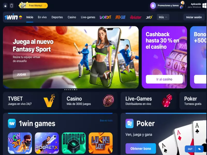 1Win online un casino con juegos diversos y una casa de apuestas deportivas moderna 