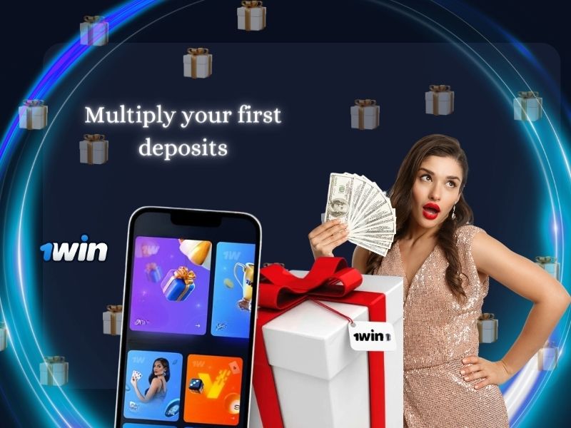 Multiply your first deposits at 1win